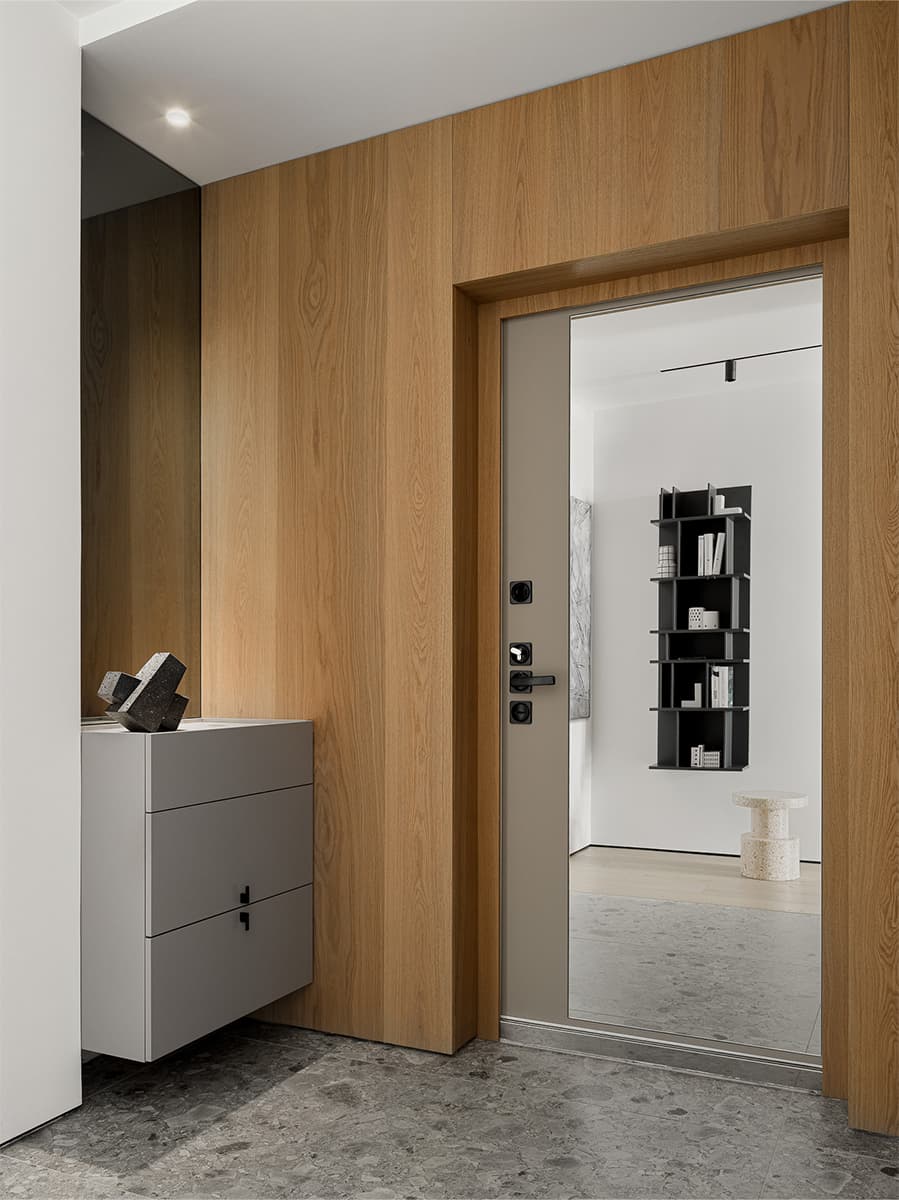 Гармоничный интерьер московской квартиры для семьи дизайнеров — проект студии ANGA PROJECT