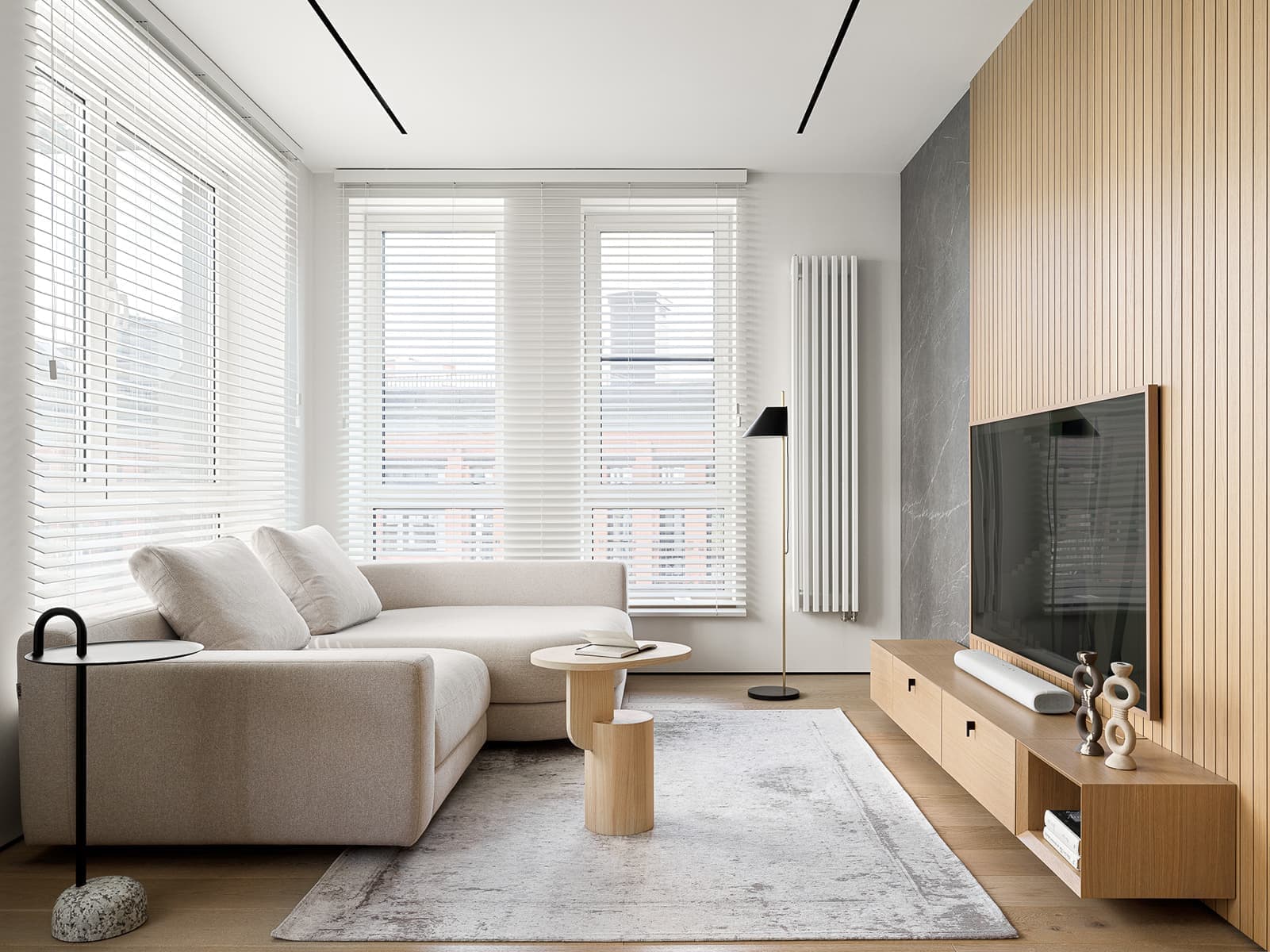 Гармоничный интерьер московской квартиры для семьи дизайнеров — проект студии ANGA PROJECT