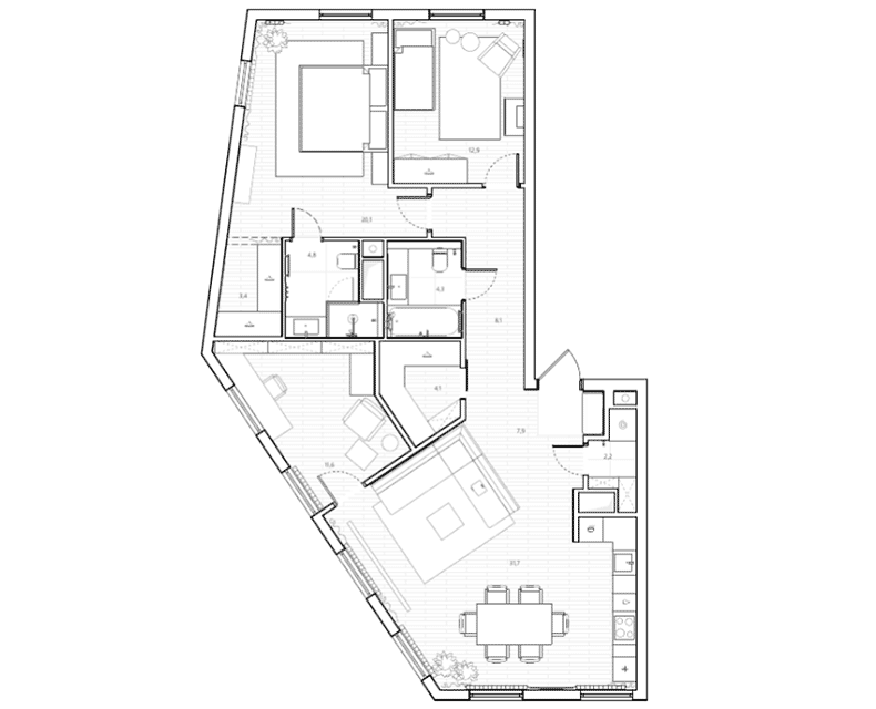 Аутентичный русский декор в воздушном интерьере загородного дома – проект студии интерьера EgoDesign