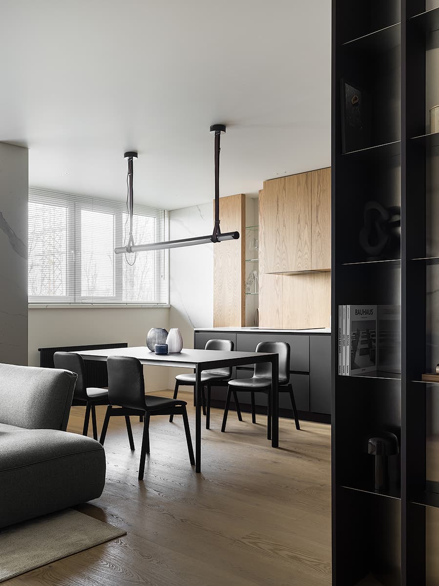 Спокойствие и практичность в интерьере квартиры для предпринимателя из Саратова — проект QUADRUM