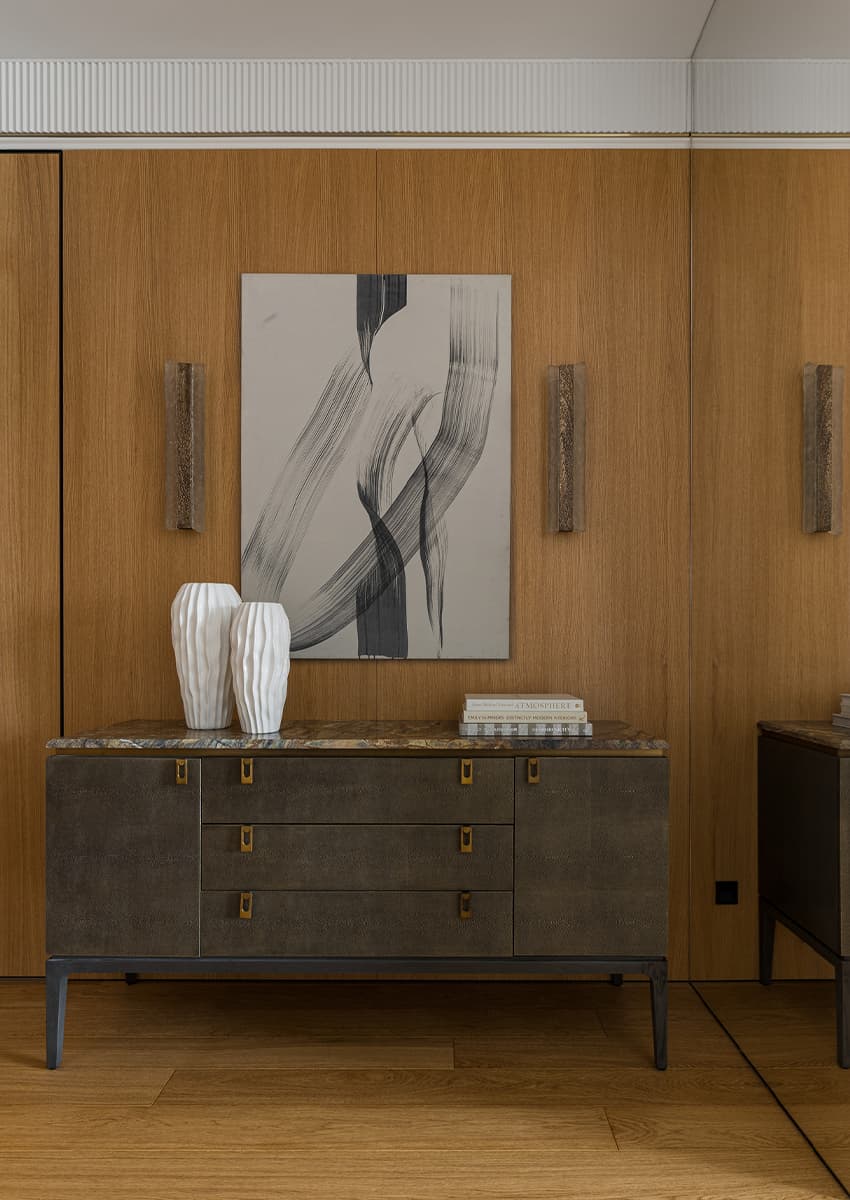 Воздушный интерьер квартиры с теплой палитрой материалов — проект Ирины Шевченко