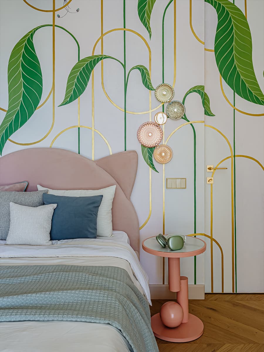 Медитативный интерьер, созданный по канонам восточных практик — проект Катарины Притчиной