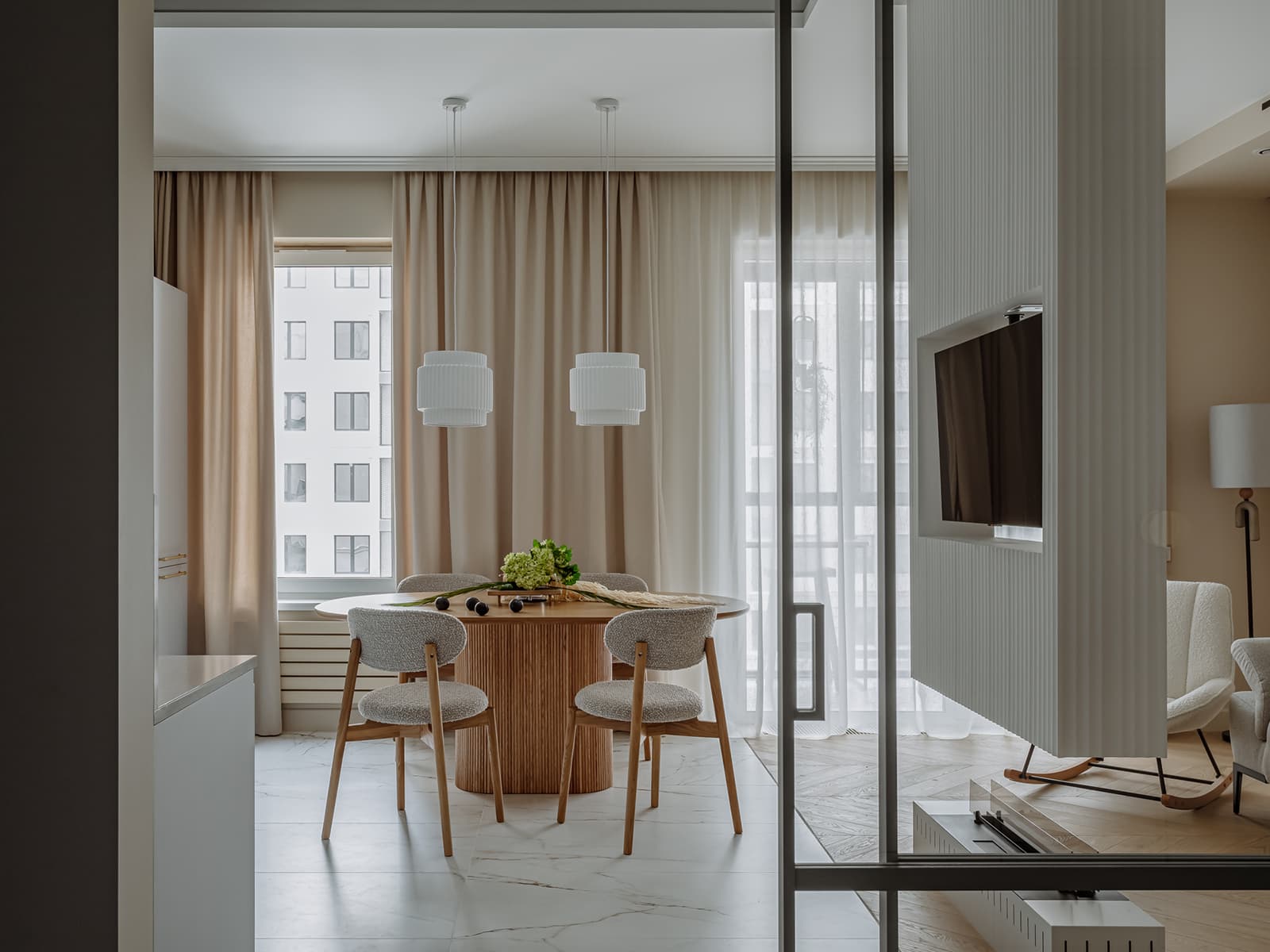 Медитативный интерьер, созданный по канонам восточных практик — проект Катарины Притчиной