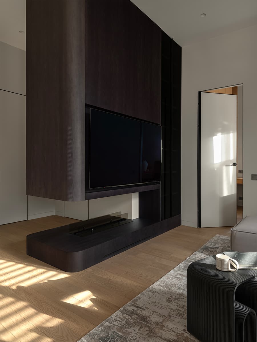 Продуманный интерьер квартиры для современной городской пары — проект Екатерины Шиловой