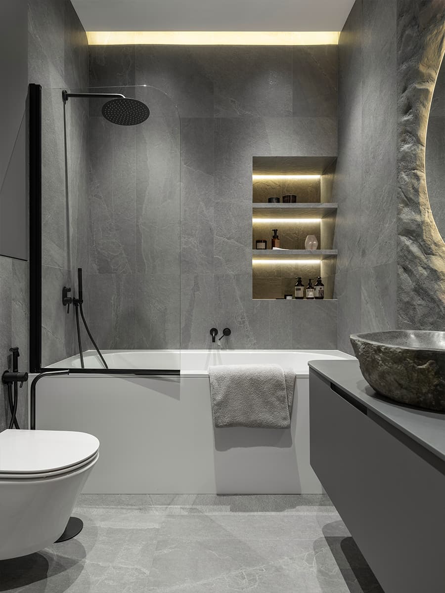 Продуманный интерьер квартиры для современной городской пары — проект Екатерины Шиловой