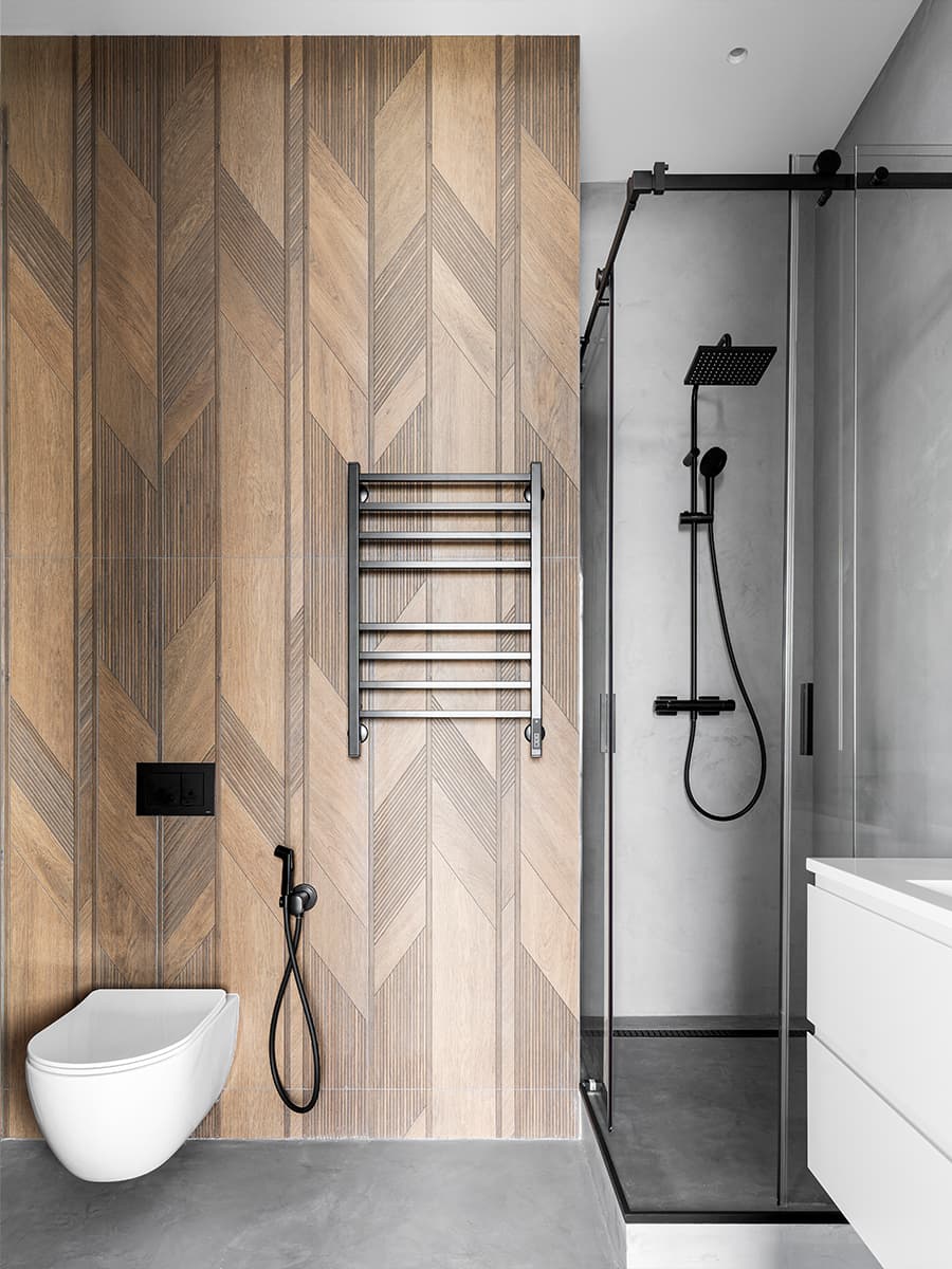 Воздушный интерьер квартиры с панорамным видом на Москву — проект Оксаны Галактионовой