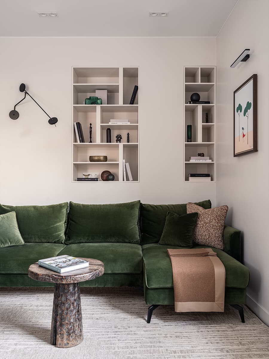 Лаймовые детали и нескучная детская в интерьере исторической квартиры — проект Татьяны Отич и Надежды Облачковой