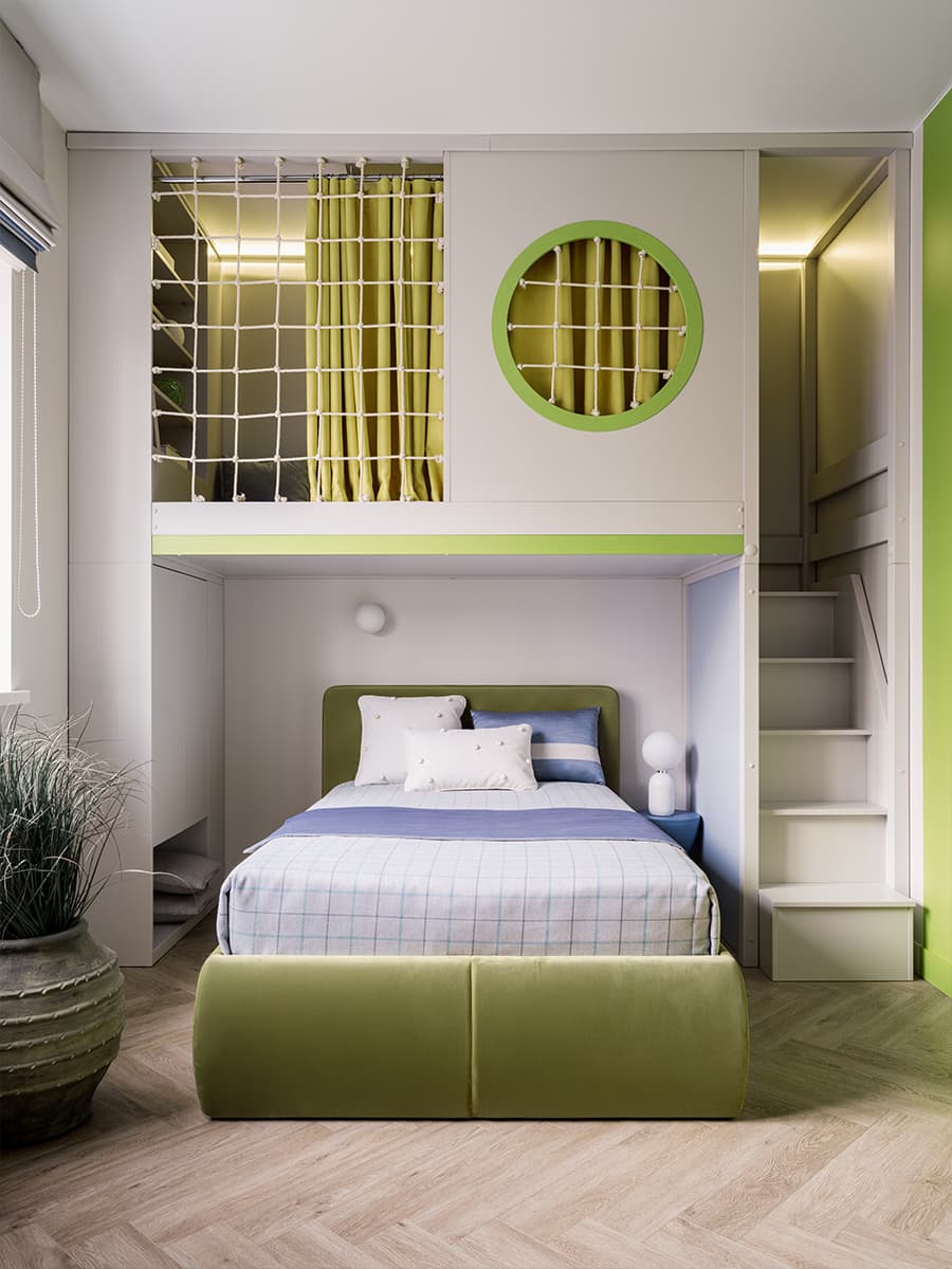 Лаймовые детали и нескучная детская в интерьере исторической квартиры — проект Татьяны Отич и Надежды Облачковой w3