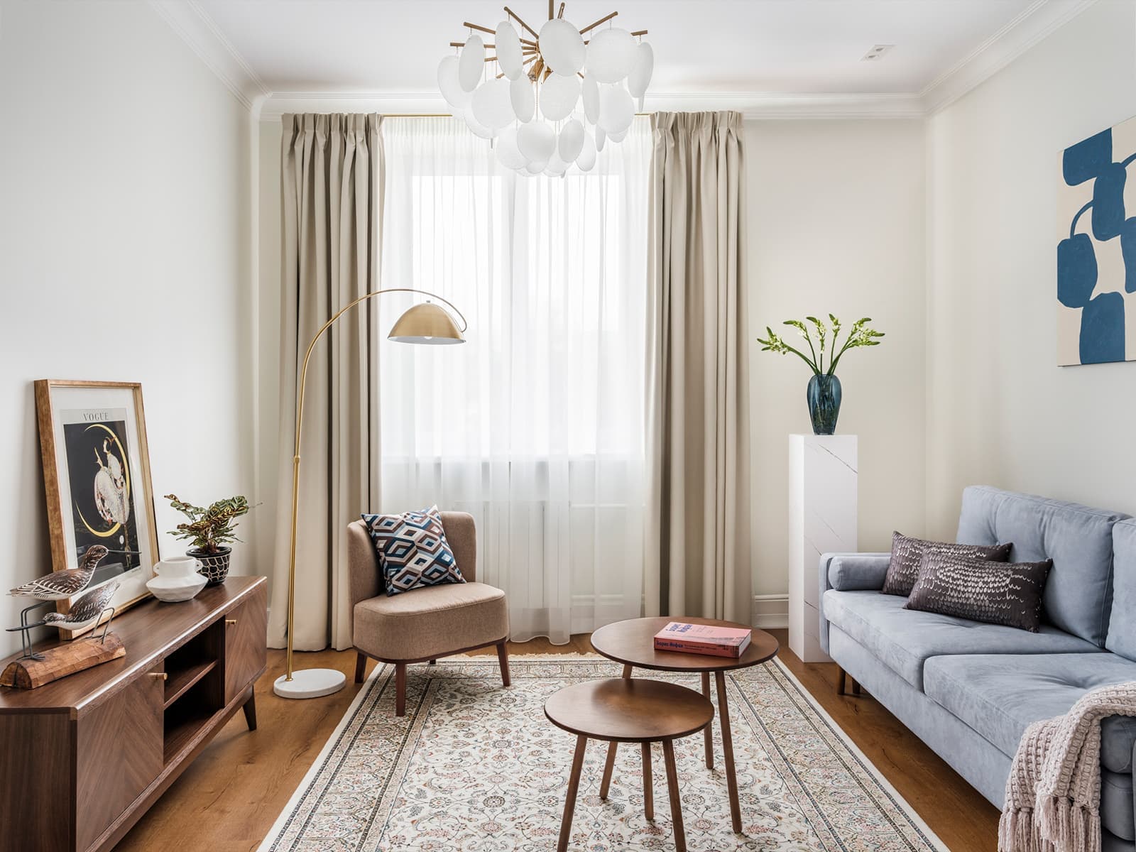 Обновленный интерьер квартиры в московской сталинке — проект Гульнары Мардамшиной