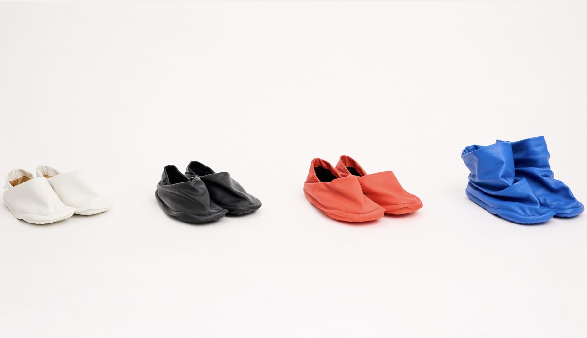 Issey Miyake создал обувь для бренда Camper по принципу A Piece of Cloth
