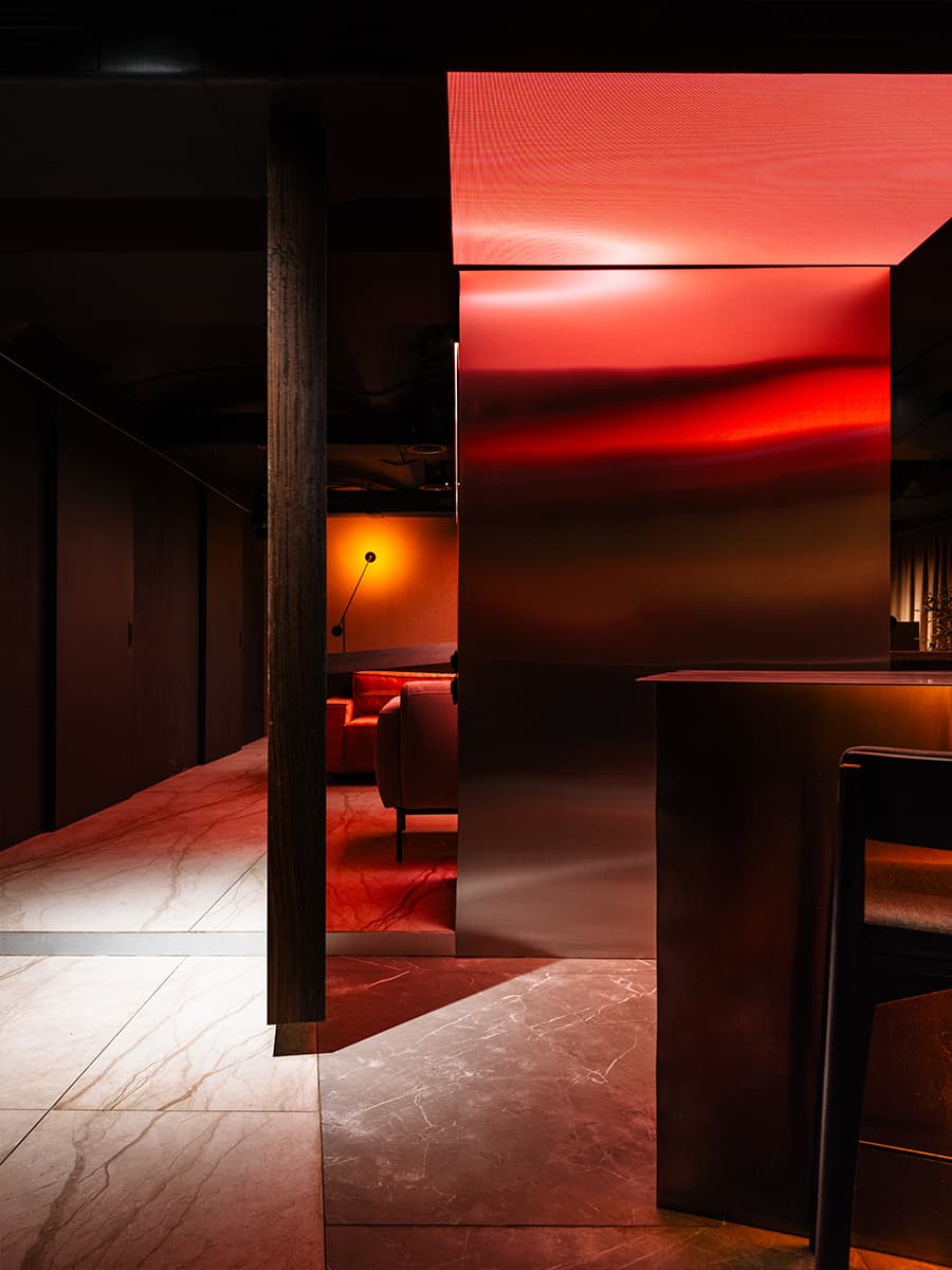 Футуристичный интерьер лаунж-пространства в центре Москвы — проект KIDZ