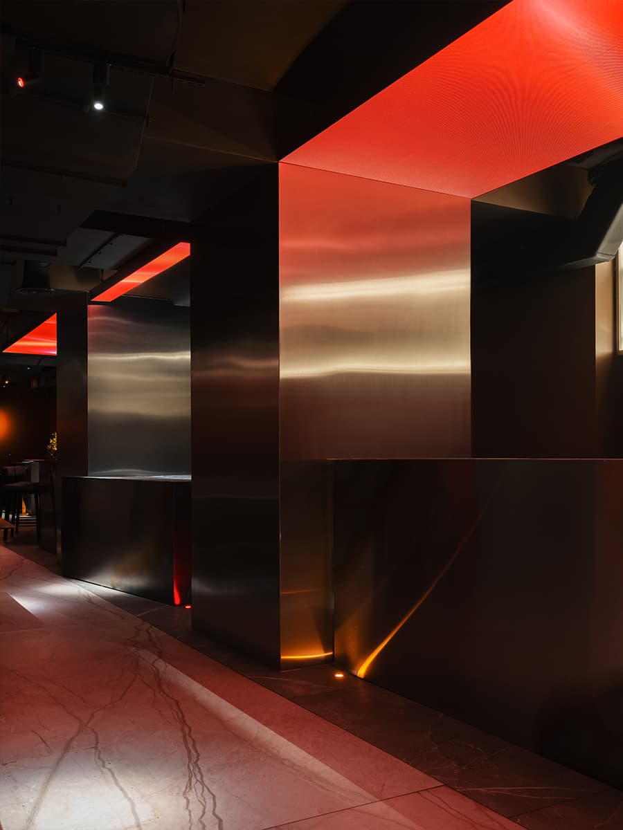 Футуристичный интерьер лаунж-пространства в центре Москвы — проект KIDZ