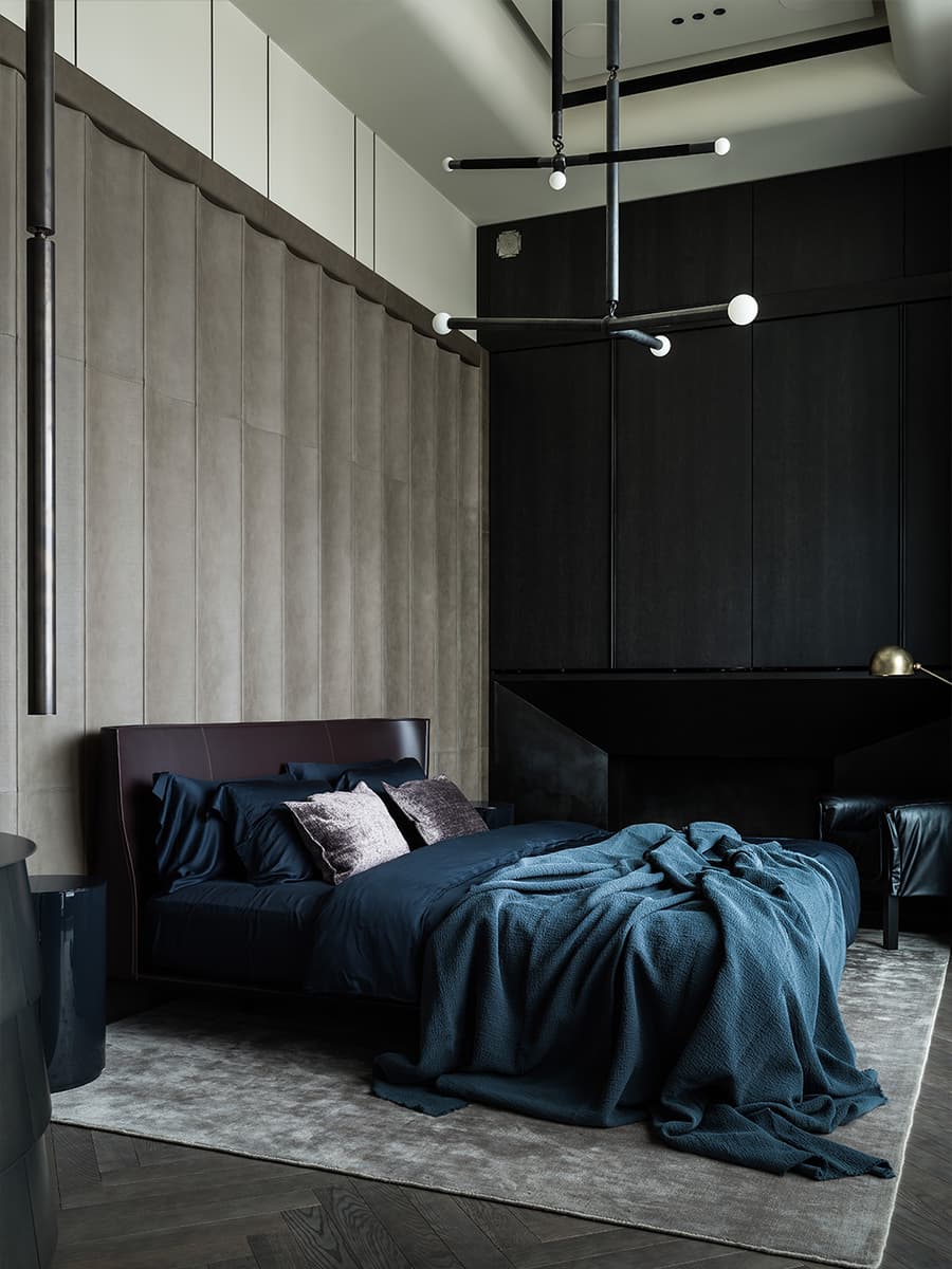 Респектабельный интерьер двухэтажного пентхауса в столице — проект ANRE ARCHITECTS