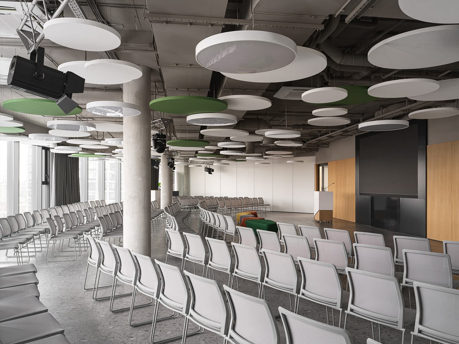 Уютный интерьер офиса современного техно-гиганта — проект дизайн-бюро N°11