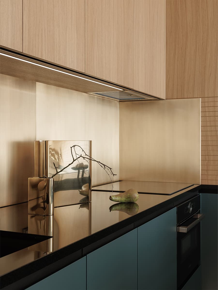 Наполненный теплом интерьер квартиры на берегу Финского залива — проект Background Studio