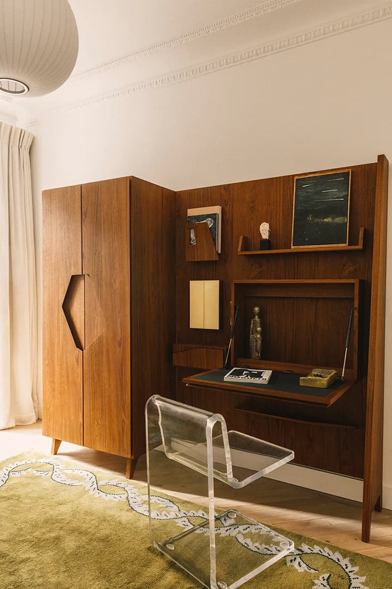 Вдохновленный Джо Понти интерьер исторической квартиры в Париже — проект бюро RMGB