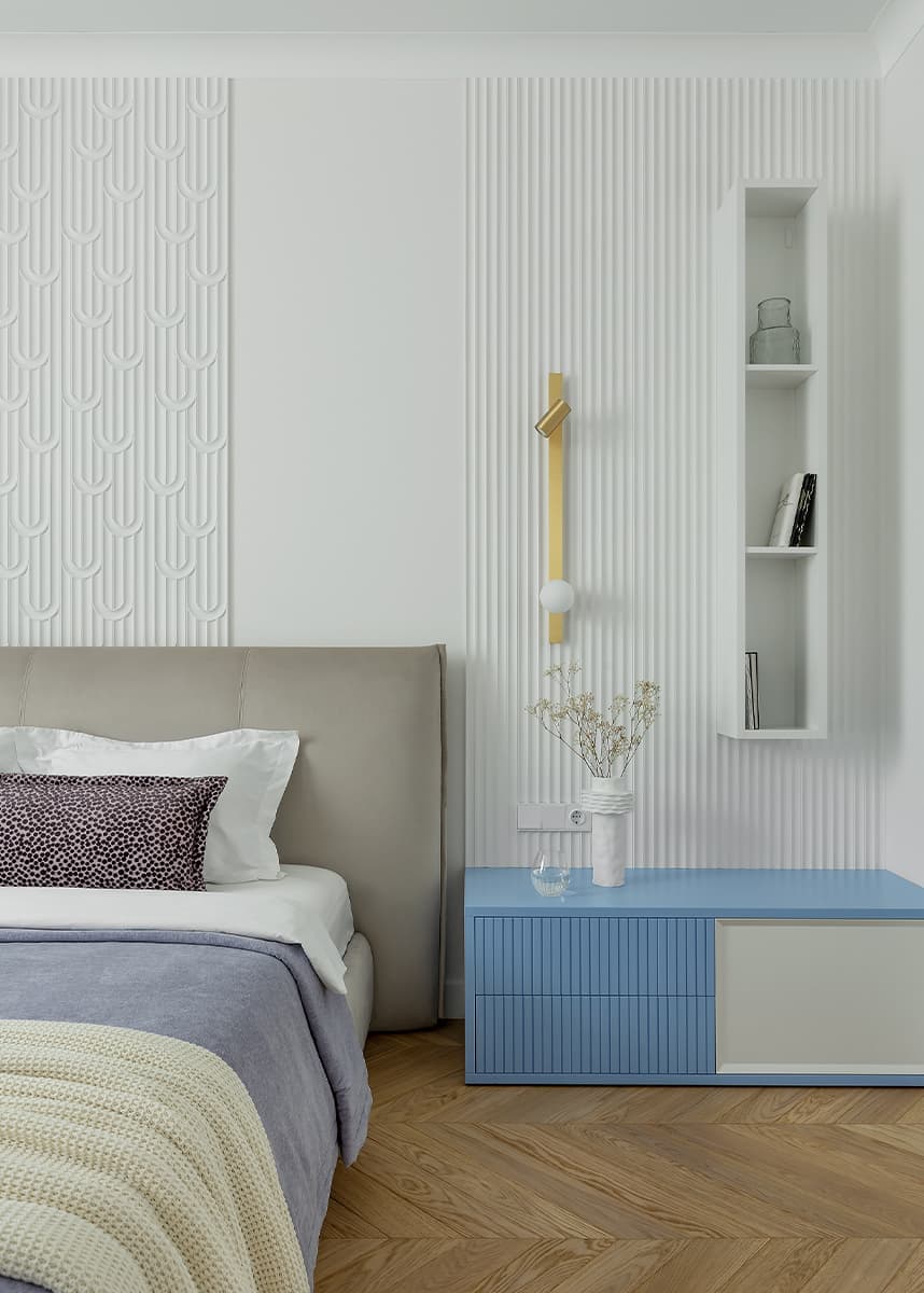 Ощущение воздуха в нескучном интерьере для семьи из Казани — проект Ксении Авериной w3