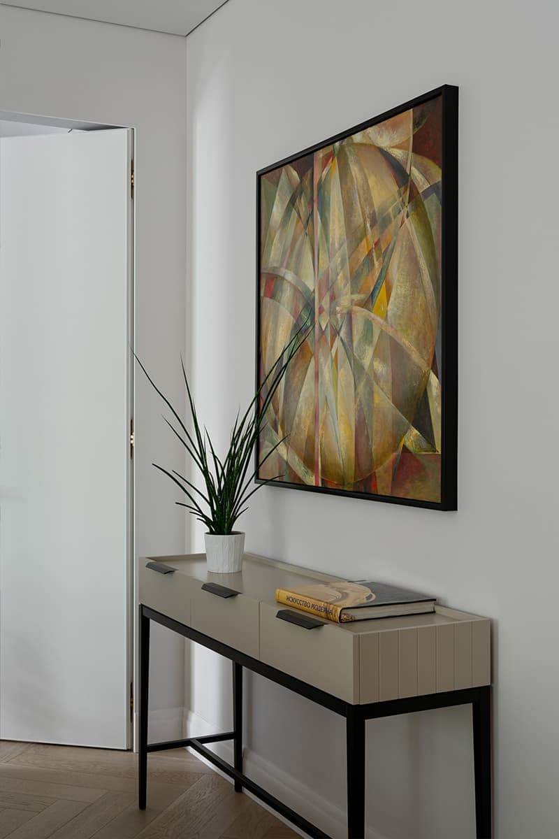 Эклектичный интерьер просторной квартиры в Казани — проект Алены Ольхиной