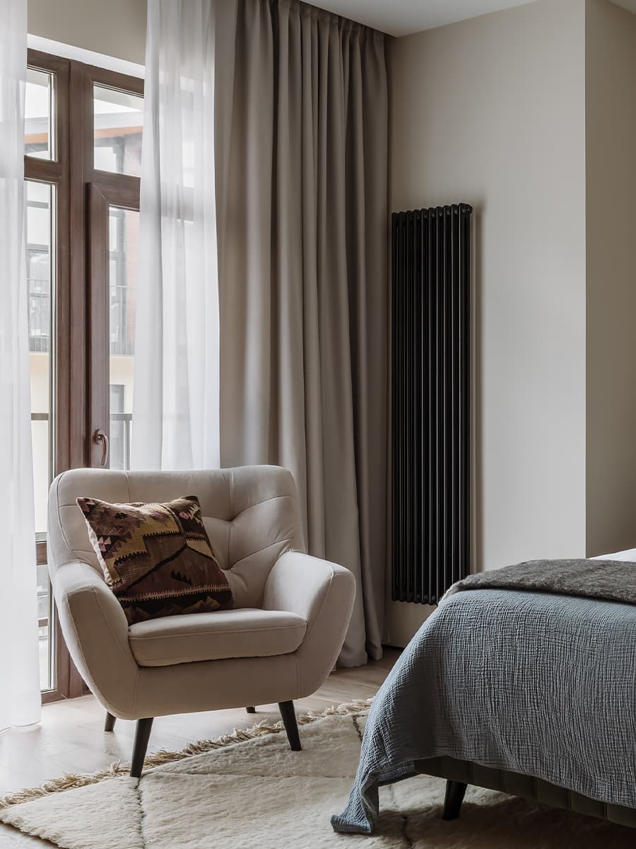 Обволакивающий интерьер квартиры для загородного отдыха — проект студии Елизаветы Ляпиной