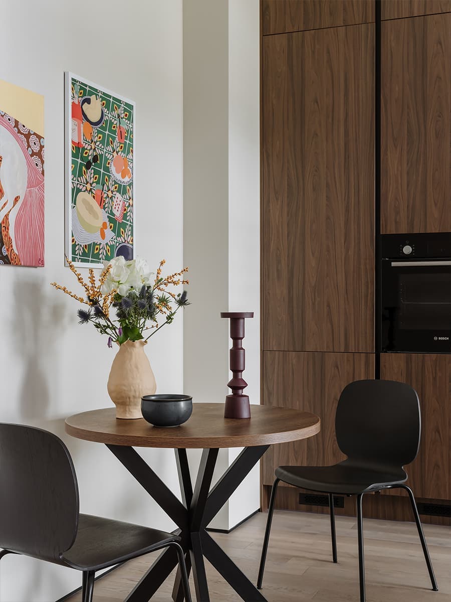 Обволакивающий интерьер квартиры для загородного отдыха — проект студии Елизаветы Ляпиной