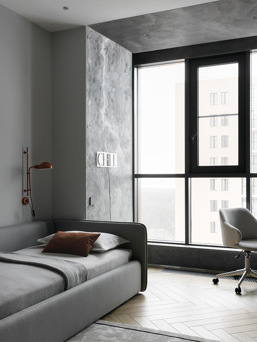 Теплые сдержанные оттенки в интерьере квартиры для дружной семьи — проект Starikova.Architects