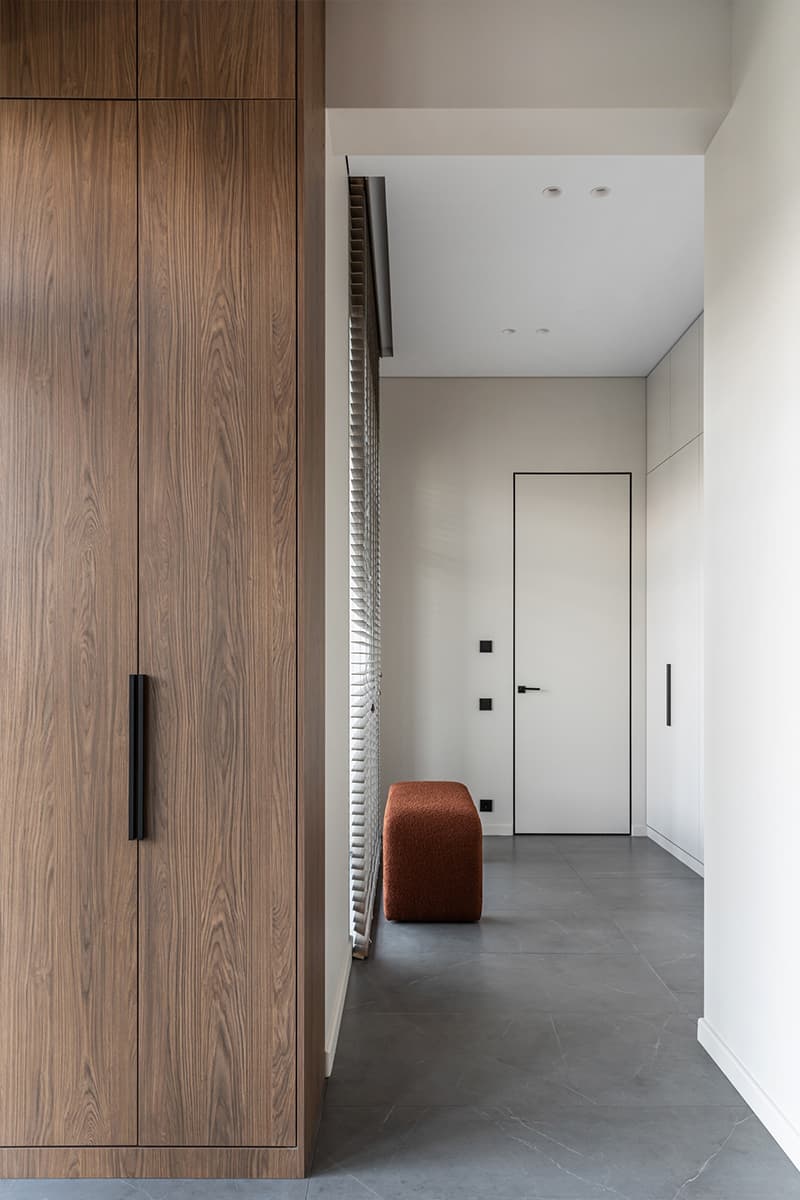 Сдержанный интерьер загородного дома на продажу — проект Buro2D