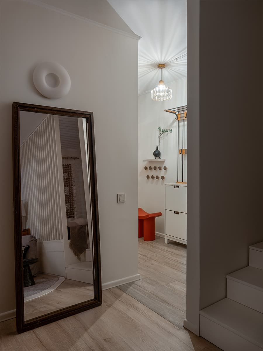 Эклектичный интерьер небольшой квартиры для творческой семьи — проект Анастасии Дуленко