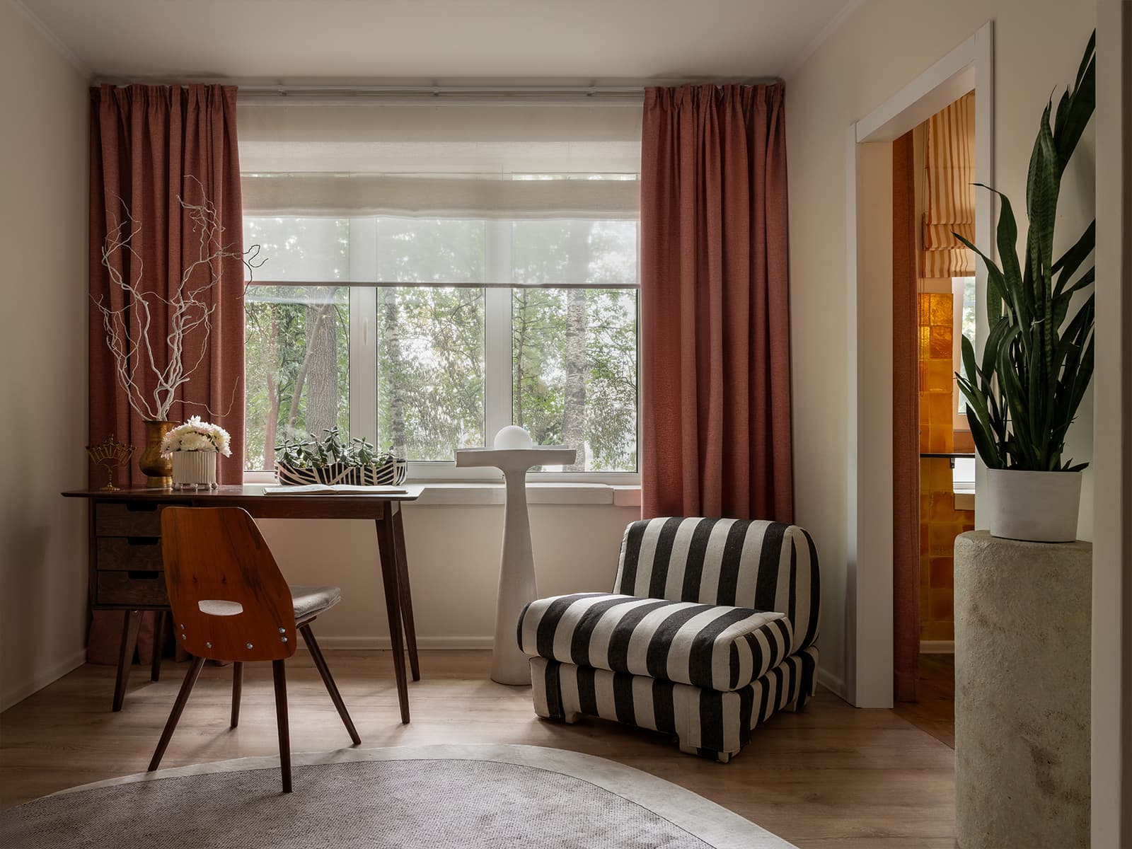 Эклектичный интерьер небольшой квартиры для творческой семьи — проект Анастасии Дуленко