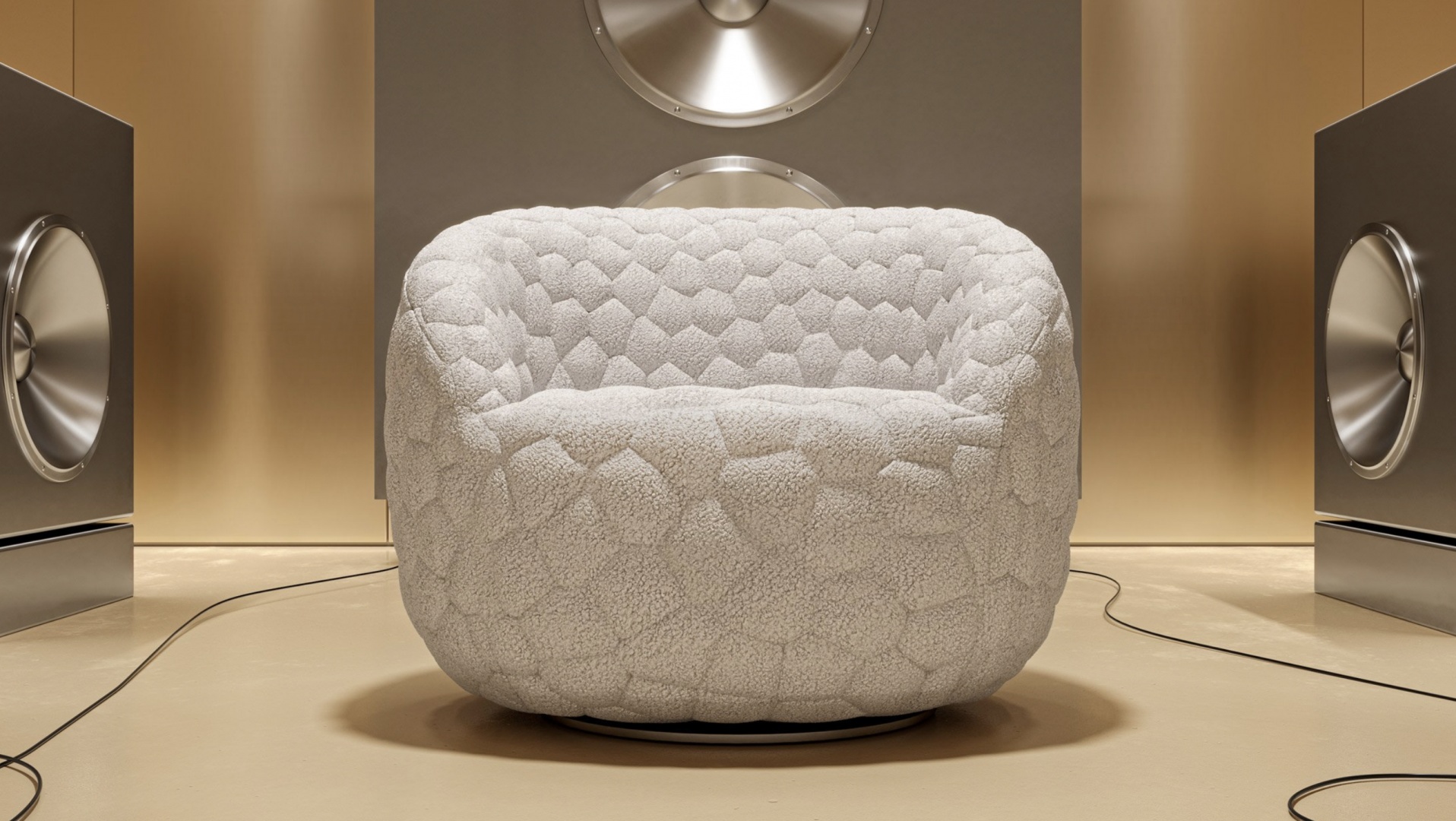 Moooi представил кресло по дизайну музыканта Робби Уильямса