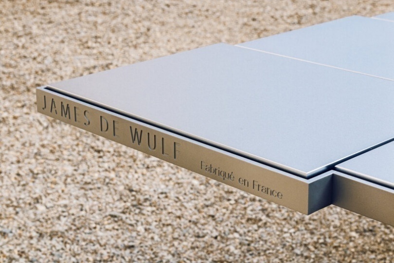 Джеймс де Вульф создал «музыкальный» стол для пинг-понга