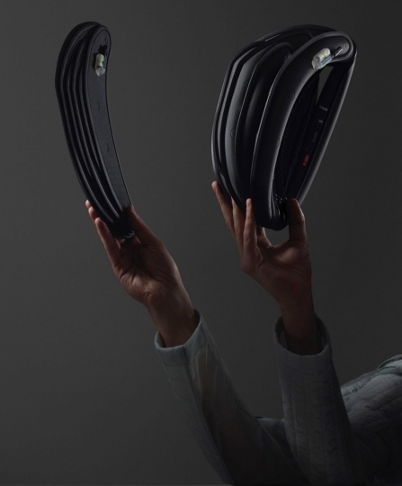 Лондонский бренд Ventete разработал надувной велосипедный шлем