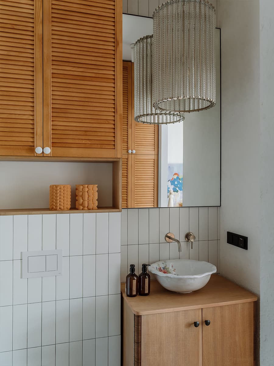 Воздушный интерьер небольших апартаментов для стилиста — проект Анастасии Струве