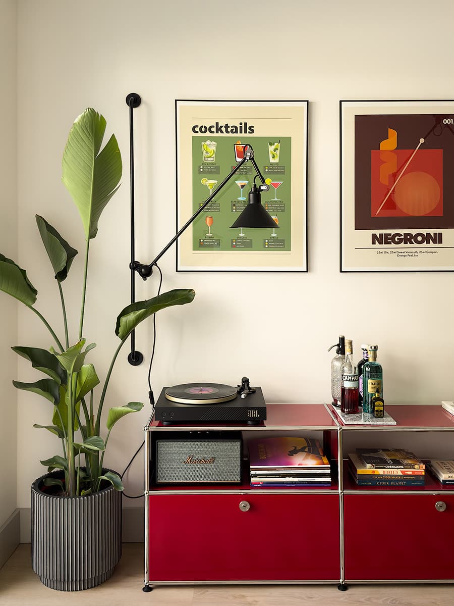 Практичный интерьер небольшой квартиры с собственным палисадником — проект дизайн-студии ANCconcept