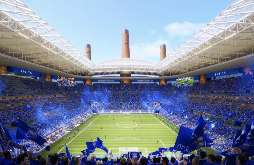 Heatherwick Studio показала проект стадиона с кирпичными дымоходами