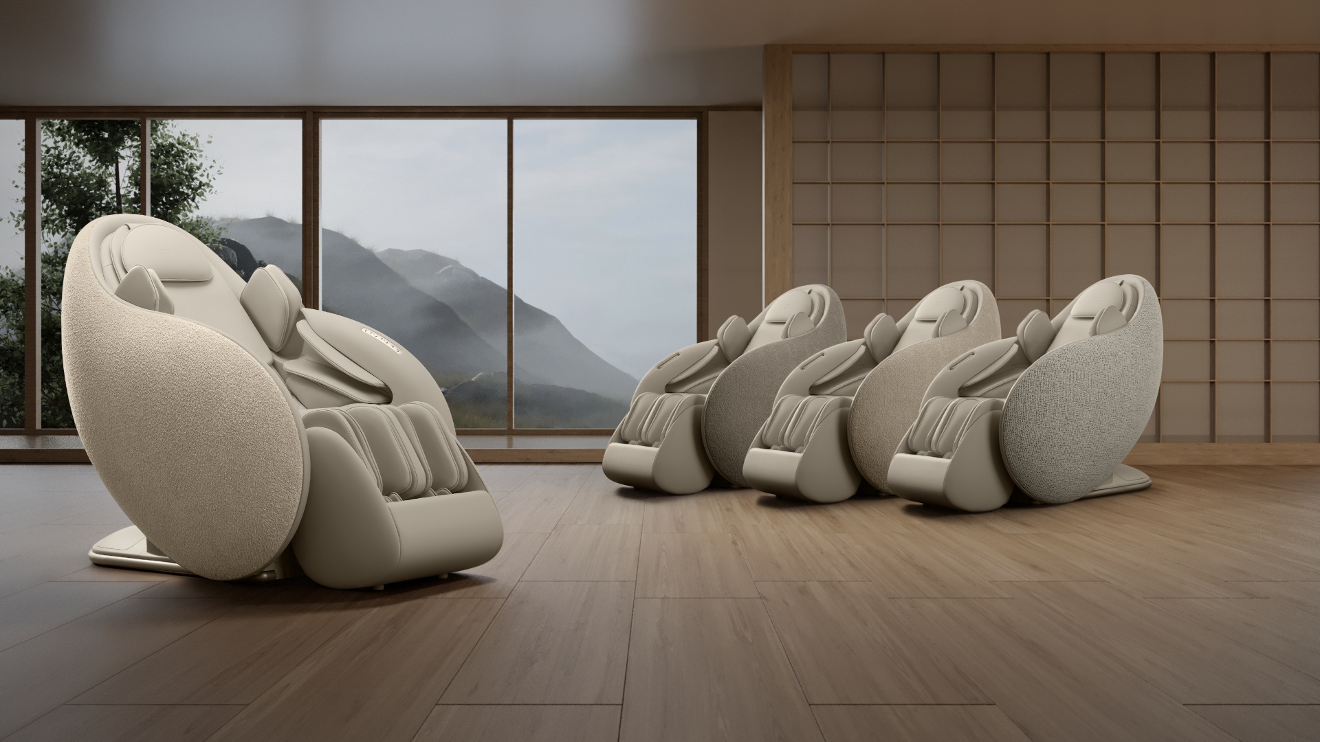 Первое интерьерное массажное кресло BORK