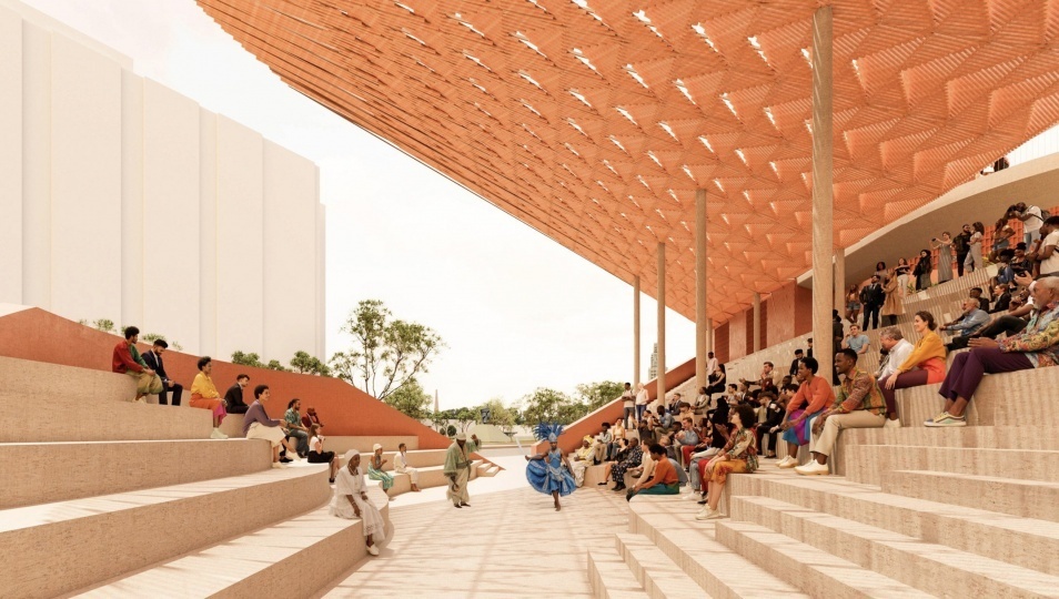 Kéré Architecture представила проект библиотеки в Рио-де-Жанейро