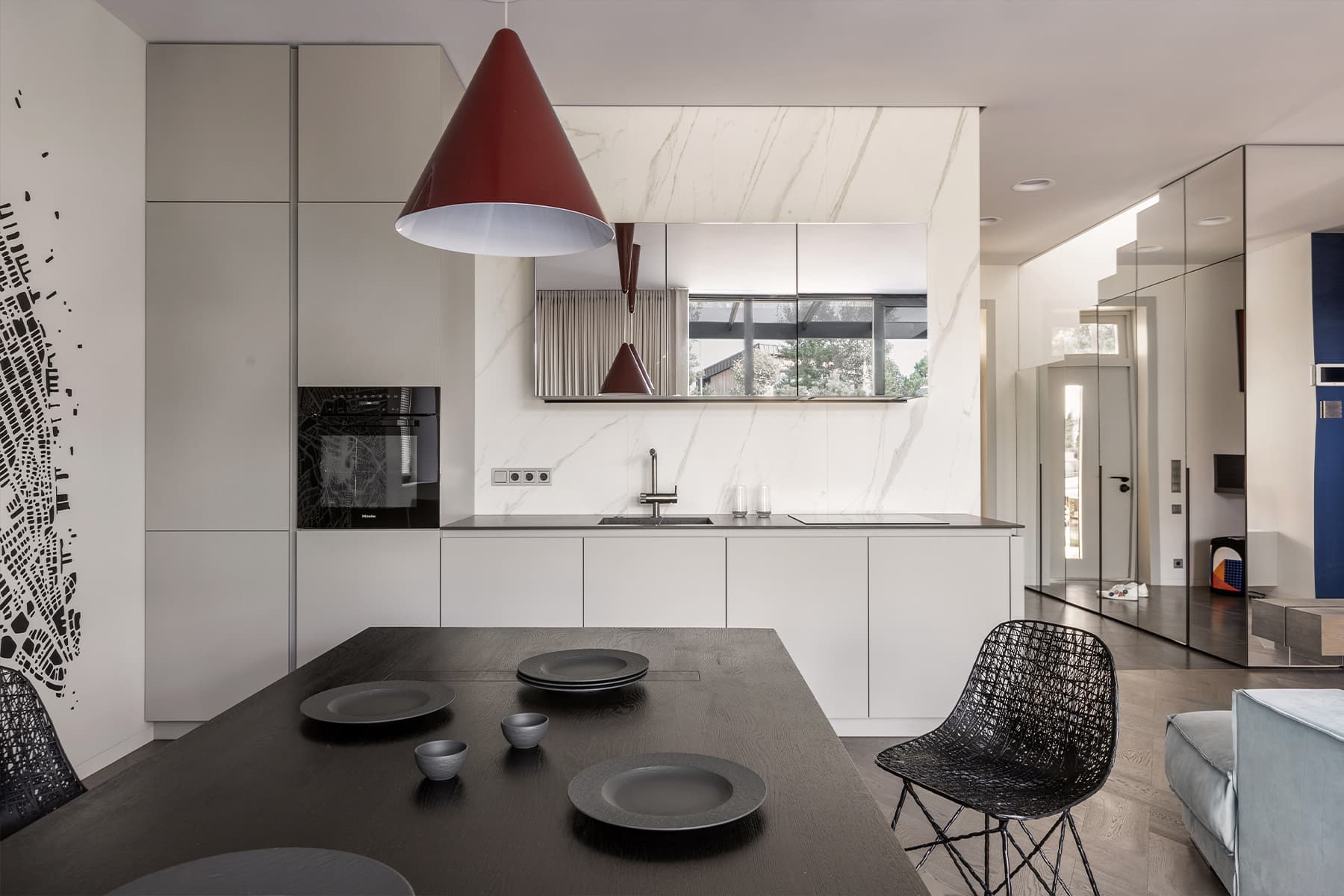 Двухэтажный дом с террасой в Минске — проект Татьяны Гузик и Татьяны Синицевой