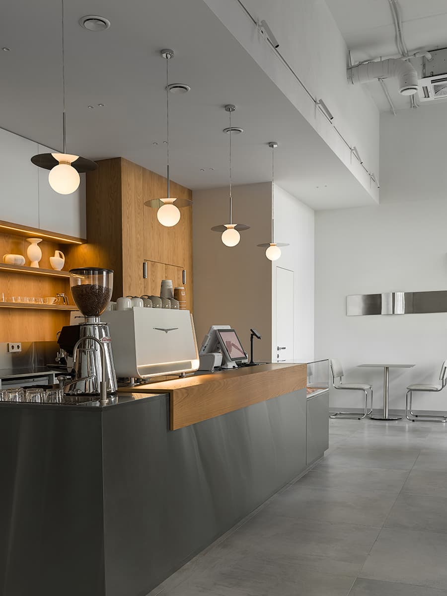 Воздушный интерьер московской кофейни — проект студии Quadrum