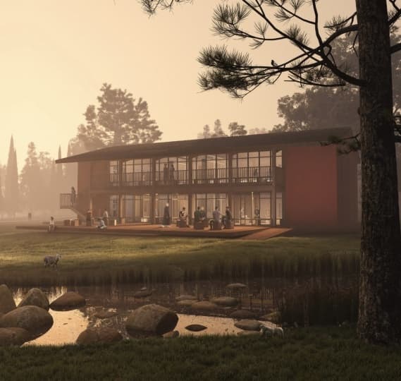 MVRDV преобразит буддийский монастырь во Франции