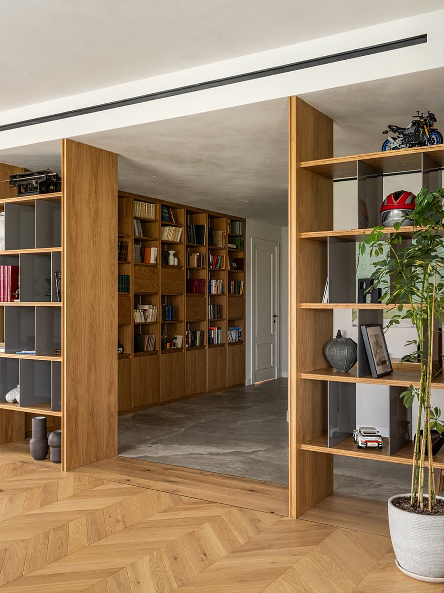 Дух «дома коллекционера» в интерьере квартиры для взыскательного заказчика — проект Александра Сенчугова