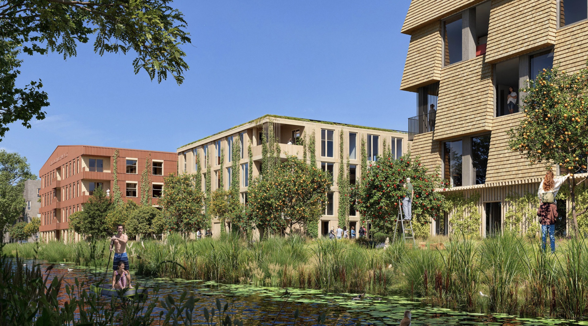 В Нидерландах появится жилой квартал, отсылающий к фермерским хозяйствам