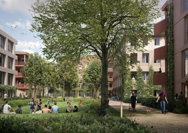 В Нидерландах появится жилой квартал, отсылающий к фермерским хозяйствам