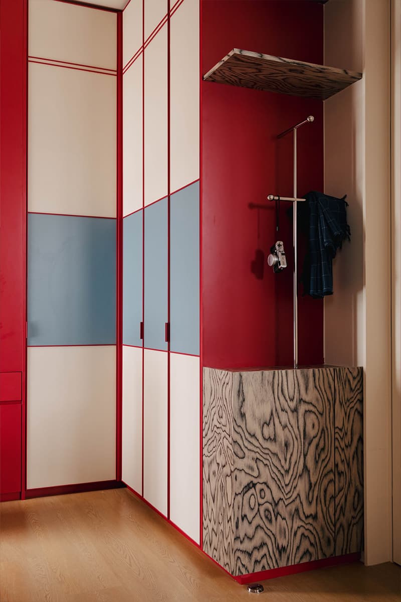 Завораживающий интерьер с оригинальной фанерой и светлой плиткой — проект Wuuu Studio