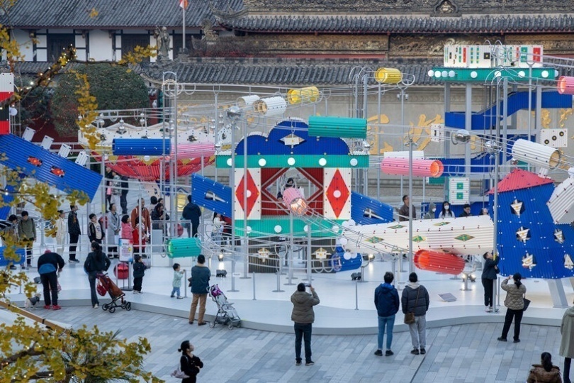 Игровая инсталляция Drawing Architecture Studio в Китае