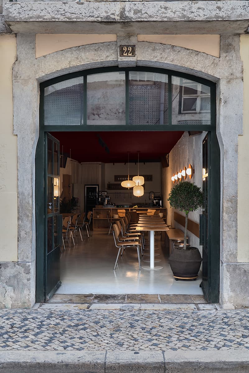 Динамичный интерьер небольшого ресторана в Лиссабоне — проект Светланы Вахтиной