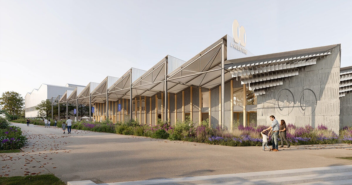 Кенго Кума реконструирует музей L’Aventure Michelin