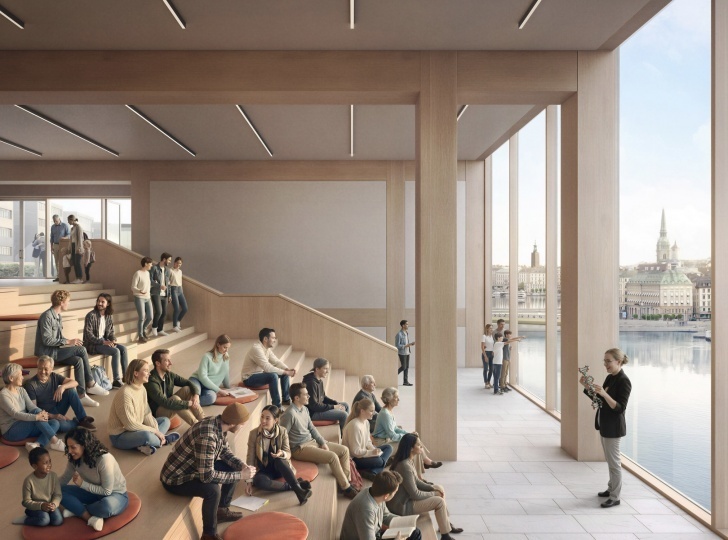 David Chipperfield Architects обновили проект Нобелевского центра в Стокгольме