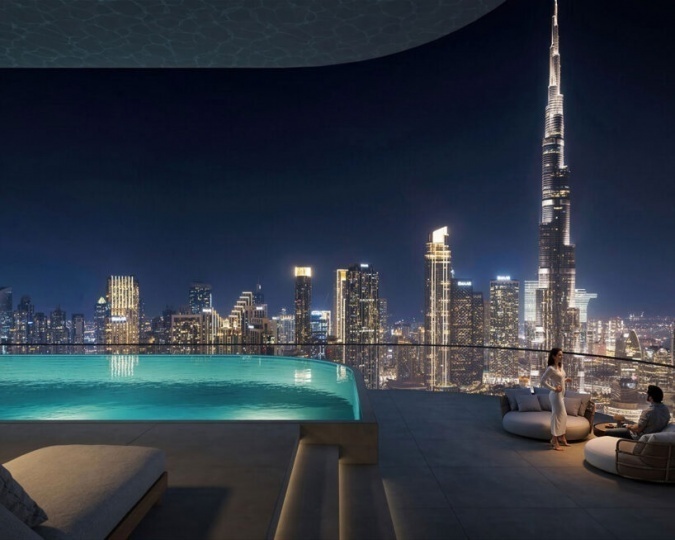 MVRDV показала концепцию небоскреба в Дубае с необычным лаунжем