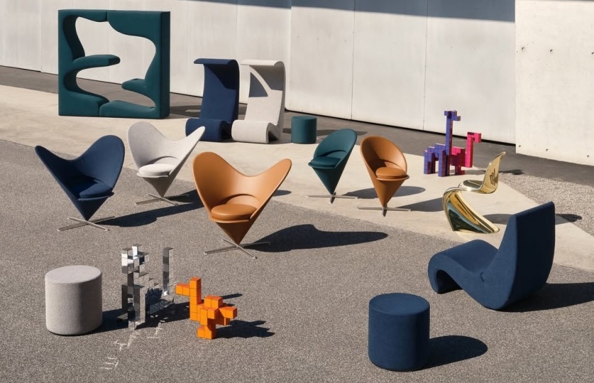 Vitra предлагает выбрать цвет лимитированной версии Panton Chair