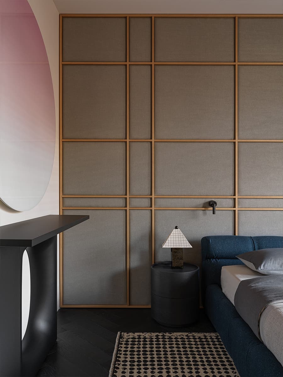 Молодежный интерьер большой квартиры для творческой девушки — проект ART-UGOL